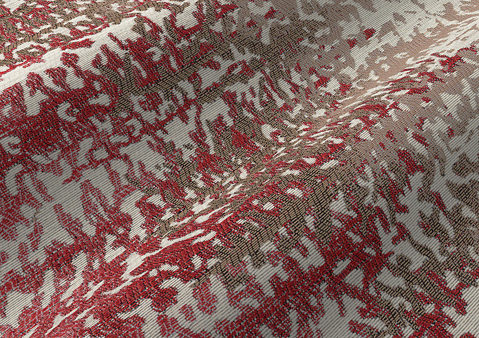 Highbury, Rosso - Made to Measure Curtains - Image 4